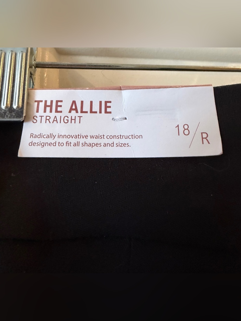 NWT Lane Bryant Black Dress Pants “The Allie” Sz 18R Smoke Free Home - Picture 5 of 8